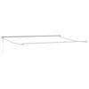 vidaXL Auvent Beige 450 x 300 x 165 cm Polyester et m&eacute;tal