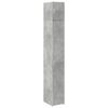 vidaXL Armoire de rangement mince gris b&eacute;ton 30x42,5x225 cm