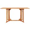vidaXL Table pliable de jardin papillon 150x90x75 cm Bois teck solide