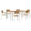 vidaXL Ensemble de repas ext&eacute;rieur 7 pc 200 x 90 x 75 cm