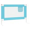 vidaXL Barri&egrave;re de s&eacute;curit&eacute; de lit enfant Bleu 90x25 cm Tissu