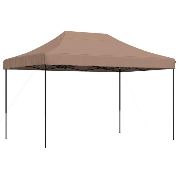 vidaXL Tente de f&ecirc;te Marron 279 x 410 x 315 cm Tissu Oxford