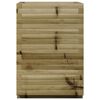 vidaXL Jardini&egrave;re 50x50x72 cm bois de pin impr&eacute;gn&eacute;