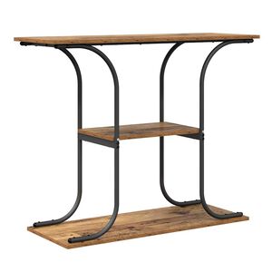 vidaXL Table console Bois ancien 101 x 35 x 80,5 cm Bois d'ing&eacute;nierie
