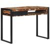 vidaXL Bureau multicolore 100x50x75 cm bois massif de r&eacute;cup&eacute;ration