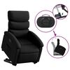 vidaXL Fauteuil inclinable &eacute;lectrique noir similicuir