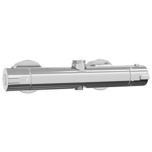 vidaXL M&eacute;langeur de douche thermostatique Acier Inoxydable 201