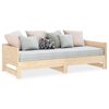 vidaXL Lit coulissant sans matelas bois de pin massif 2x(90x190) cm