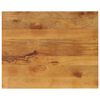 vidaXL Dessus de table 90x80x2,5 cm rectangulaire bois massif manguier