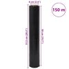 vidaXL Film &eacute;tirable 6 pcs noir 30 &mu;m 50 cm x 150 m