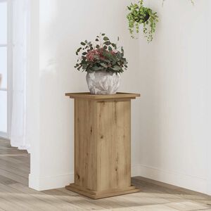 vidaXL Support pour plantes 33x33x60 cm bois d'ing&eacute;nierie