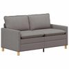 vidaXL Canap&eacute; Taupe 156 x 81 x 87,5 cm Tissu