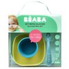 Beaba Service de repas 4 pcs Silicone Bleu et vert