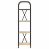 vidaXL &Eacute;tag&egrave;re Ch&ecirc;ne Sonoma 40 x 30 x 146 cm Bois d'ing&eacute;nierie
