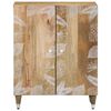 vidaXL Buffet 60x33,5x75 cm bois de manguier massif
