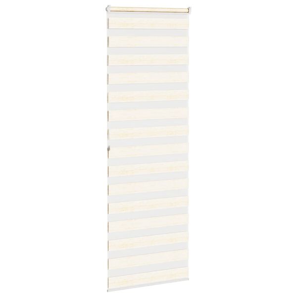 vidaXL Store z&egrave;bre beige marbr&eacute; largeur du tissu 80,9 cm polyester