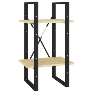 vidaXL Biblioth&egrave;que &agrave; 2 niveaux 40x30x70 cm Bois de pin massif