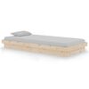 vidaXL Cadre de lit sans matelas bois massif