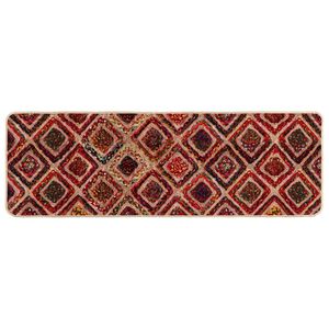 vidaXL Coureur de Tapis MARSA Multicolore 50 x 100 cm Polyester et PVC