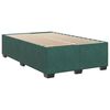 vidaXL Sommier &agrave; lattes de lit avec matelas vert fonc&eacute; 120x190 cm
