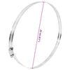 vidaXL Colliers de serrage 6 pcs 91-220 mm acier inoxydable 304