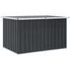 vidaXL Bo&icirc;te de rangement de jardin Anthracite 150x101x91 cm
