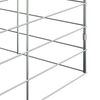 vidaXL Cage pour lapins Argent 400 x 100 x 210 cm Acier galvanis&eacute;