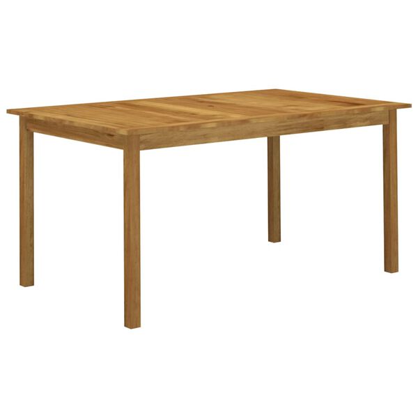 vidaXL Ensemble &agrave; manger de jardin 7 pcs Noir