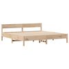 vidaXL Cadre de lit sans matelas 200x200 cm bois massif de pin