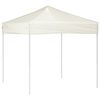 vidaXL Tente de r&eacute;ception pliable Cr&egrave;me 2x2 m