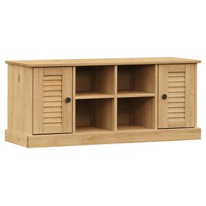 vidaXL Banc &agrave; chaussures VIGO 106x35x45 cm bois massif de pin