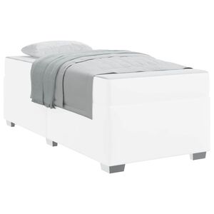 vidaXL Cadre de lit Blanc 80 x 200 cm PVC