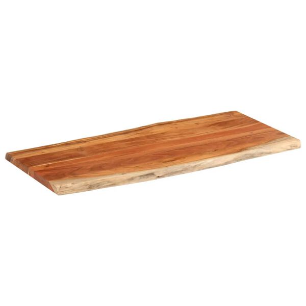 vidaXL Dessus de table 140x60x3,8cm rectangulaire bois massif d'acacia
