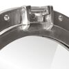 vidaXL Miroir en forme de hublot mural Ø23 cm aluminium et verre