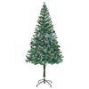 vidaXL Sapin de No&euml;l artificiel avec 300 LED Vert 180 cm PVC et Acier
