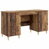 vidaXL Bureau Bois ancien 142,5 x 50 x 75 cm Bois d'ing&eacute;nierie