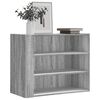 vidaXL Armoire murale sonoma gris 75x35x60 cm bois d'ing&eacute;nierie