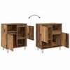 vidaXL Buffet 3 pcs Bois ancien 60 x 35 x 70 cm