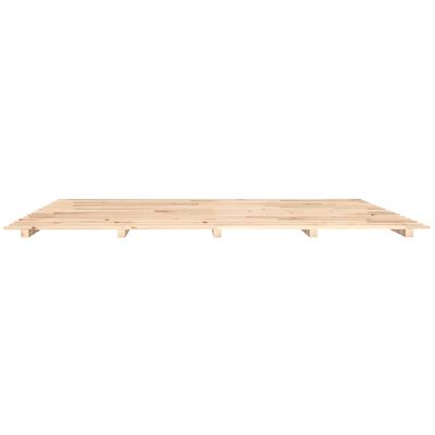 vidaXL Cadre de lit sans matelas 200x200 cm bois massif de pin