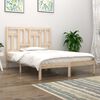 vidaXL Cadre de lit sans matelas 160x200 cm bois massif de pin