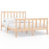 vidaXL Cadre de lit sans matelas 120x200 cm bois de pin massif