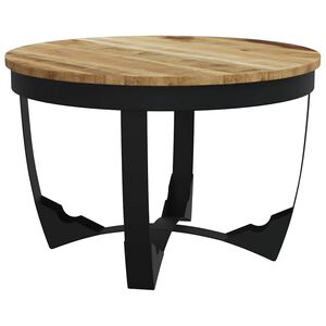 vidaXL Table basse bois de manguier brut 60x40 cm