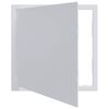 vidaXL Panneaux d'Acc&egrave;s Blanc 40 x 40 cm Plastic ABS