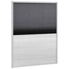 vidaXL Moustiquaire pliss&eacute;e pour fen&ecirc;tre et store Aluminium 80 x 100cm