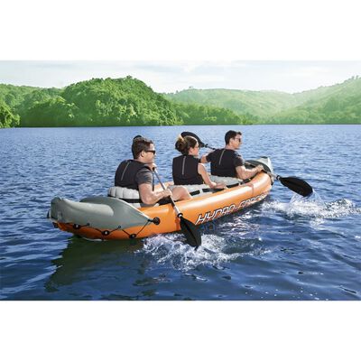Bestway Ensemble de kayak gonflable Hydro-Force Rapid 3 personnes