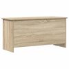vidaXL Coffre de rangement avec stockage Ch&ecirc;ne Sonoma 100 x 40 x 50 cm