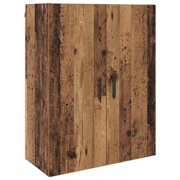 vidaXL Meuble mural Bois ancien 69,5 x 34 x 90 cm Bois d'ing&eacute;nierie