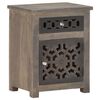 vidaXL Table de chevet 40x30x50 cm Bois de manguier massif