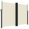 vidaXL Auvent lat&eacute;ral r&eacute;tractable cr&egrave;me 180x1000 cm