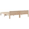 vidaXL Cadre de lit sans matelas 160x200 cm bois massif de pin
